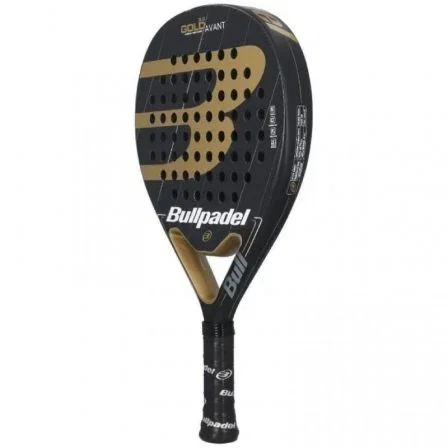 Pala de Pádel Bullpadel Gold 3.0 2021/ Negra y Dorada Pala de Pádel Bullpadel Gold 3.0 2021/ Negra y Dorada